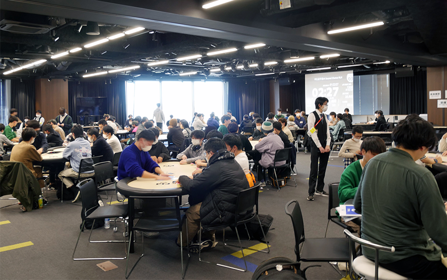 画像:目指すは「ポーカー界の甲子園」！201名もの学生が全国各地から集った『学生選手権2023』が2日間に渡って開催！